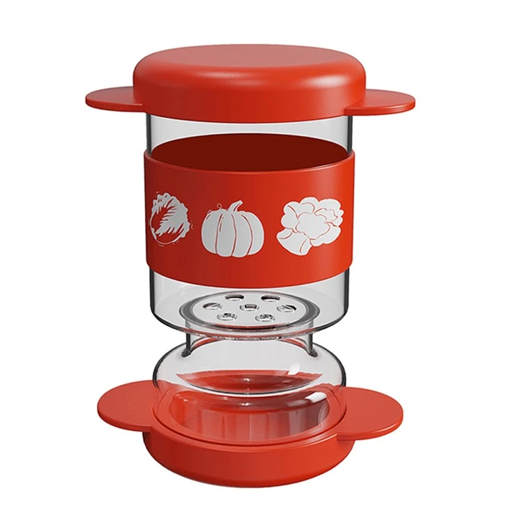 China Food Grade Glass Pickle Jar OEM